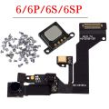 Front Camera Flex For iPhone 6 6P 6s Plus 6sPlus With Proximity Sensor Flex Cable And Earpiece Full Set Screws Replacement.