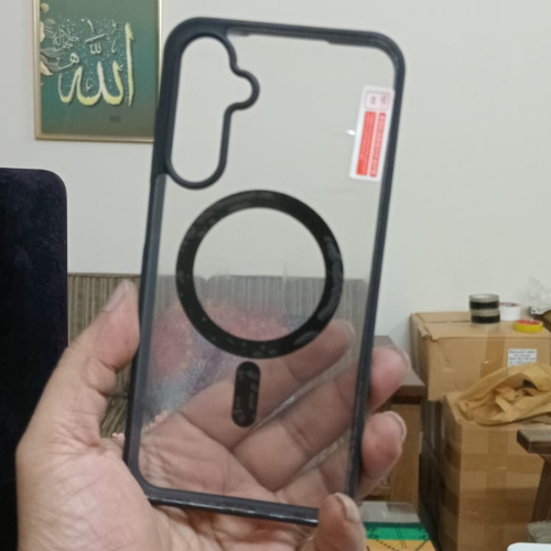 For%20Samsung%20Galaxy%20A16/A54/A55/A15/A25/S24/S24FE/S23/S23FE/A17/A26/A56/A36/A35%20Mobile%20Cover%20MagSafe%20Compatible%20Shockproof%20Transparent%20Slim%20Fit%20Wireless%20Charging%20supported%20Frosted%20Border%20Phone%20Back%20Case%20Mobile%20Cover%20-%20Image%206