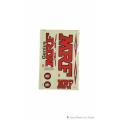 MRF cricket bat stickers. 