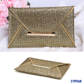 Clutch Bag 2024 New Collection CB-64G Golden Color Stylish Gorgeous Shiny Party Bag Ladies Bag Women Bag Clutch Bag For Girls. 