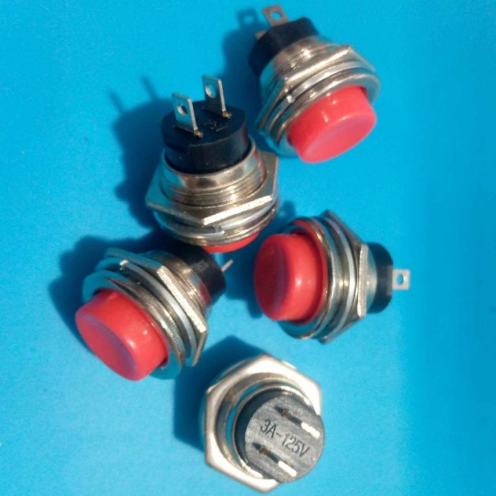 Round%20Shape%203A/125V%20SPST%20Red%20Panel%20Mounting%20Momentary%202%20Pin%20Push%20Button%20Switch%20-%20Image%205