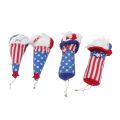 4th Of July Hanging Ornaments, Good Luck Blessings 4th Of July Patriotic Gnome for House.