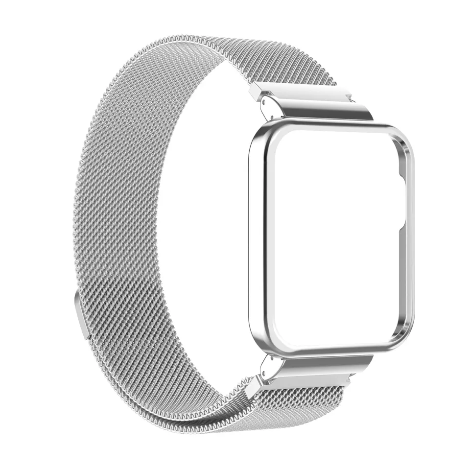 2023】2in1 Metal Strap Bracelet for Xiaomi Mi Watch Lite Case