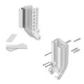 Battery Storage Organizer AA AAA Combo Small Battery Keeper Wall Holder Battery Dispenser Container for 10AAA 10AA Batteries. 