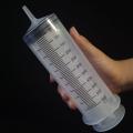 200-500ml Large Ccity Syringe Reu Pump Measuring With 0.5-1m Tube Ink Washable Suction Injector For Oil Fluid Water - 550cc Without hose. 