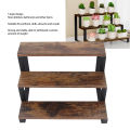 Display Riser Stand 3 Tier Wood Perfume Organizer Stand Display Rack Wide for Bathroom. 