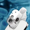 60x Mini Microscope Children's Science Experiment Pocket Microscope Toy with LED Light Education Handheld Microscope Children's.