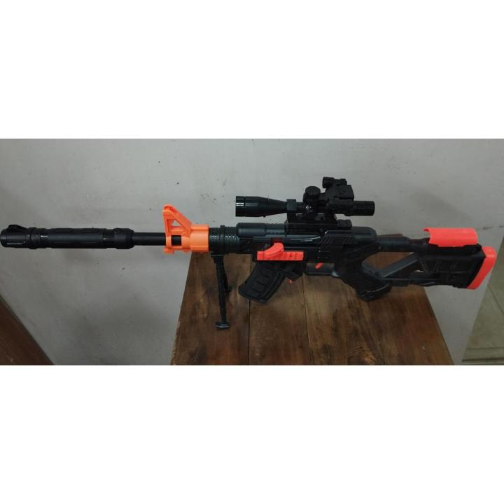 Big Gun Toy For Kids With Laser Light