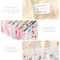 6Pcs/Lot Cotton Baby Girls Briefs Teenage Panties for Girls Kids Briefs Shorts Girls Underwear Children Underpants Clothes.