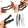 4 pcs Hair Clip Styling Stick Bun Maker Tool Beauty.