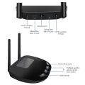 (New)B28 2 in 1 Dual Antenna Style Bluetooth 5.0 Audio Adapter Transmitter Receiver, Support Optical Fiber y AUX y LED Indicator. 