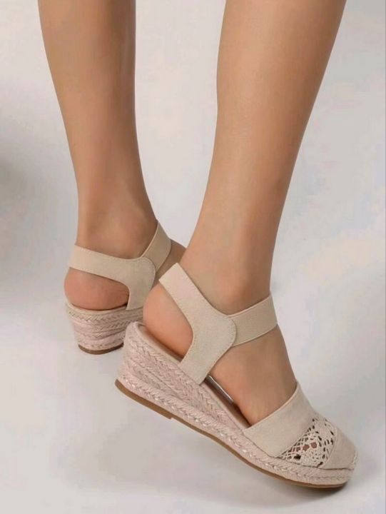 Women%20Wedge%20Heel%20Espadrilles%20Closed%20Toe%20Slingback%20Shoes%20Slip%20Sandals%20TDW-L69BE%20-%20Image%204