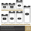 GC 7 Piece Food Storage Container Set With Marking Pen, Sticker, Measuring Spoon Durable And Impact Resistant Airtight Clear Canisters For Kitchen, Pantry.
