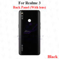 For Realme 3 Back Panel/Backshell/ Casing +Camera Lens + SIde Button  With Logo-All Colors Available. 