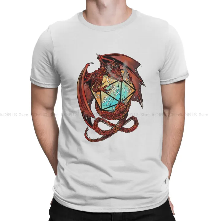 DnD%20Game%20T-Shirt%20Red%20Dragon%20Dice%20Classic%20Polyester%20T%20Shirt%20Homme%20Men%20Tee%20Shirt%20Ofertas%20Big%20Sale%20-%20Image%207