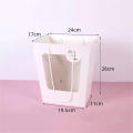 Rose Packaging Box Birthday Party Favors Foldable Present Packing Bag Wedding Party Supplies Portable Flower Tote Bag. 