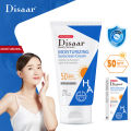 Disaar Moisturizing Sunscreen cream SPF 50 Hyaluronic Acid UV Protective Sun Cream Moisturizing Skin Body Anti Sun Face Lotion. 