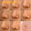 【Must-Have Accessories】 Loveseason Nose Clip Delicate Non Pierced Nose Rings.
