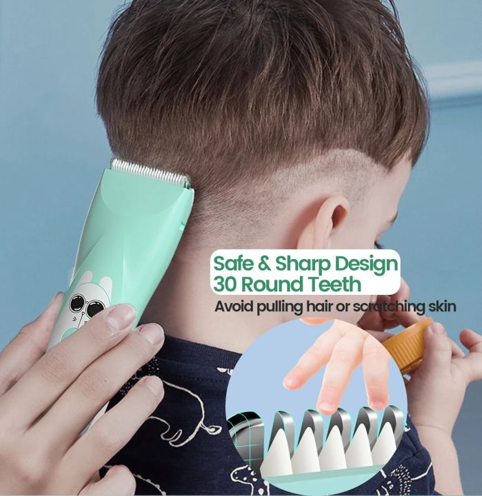 Quiet%20Baby%20Hair%20Clipper%20Electric%20Rechargeable%20Kids%20Hair%20Trimmer%20for%20Children%20Grooming%20Haircut%20Machine%20Ceramic%20Blade%20Waterproof%20-%20Image%202