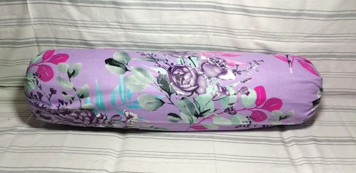 Cotton Side Pillow cover 34/39 (Stander Measurements)Big Size Side Pillow cover Round 34 long 39 Inch