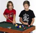 multifunctional wooden tall feet pool billiard table from chenghai 6060J. 