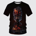 Terminator T-shirts movie 3D printed streetwear men women casual fashion oversized short sleeve t shirt kids tees tops clothing. 