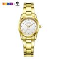 Skmei X Liebig New Women fashion watches quartz waterproof watch stainless steel elegant wristwatches ladies clock l4005. 