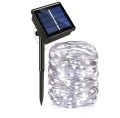 50/100/200/330 LED Solar Light Outdoor Lamp String Lights For Holiday Christmas Party Waterproof Fairy Lights Garden Garland--warm white-1pack--20M-66fFT 200LED.