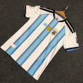 Argentina Home 2026 World cup Half Sleeve premium National Team Football Jersey (Logo Embroidery). 