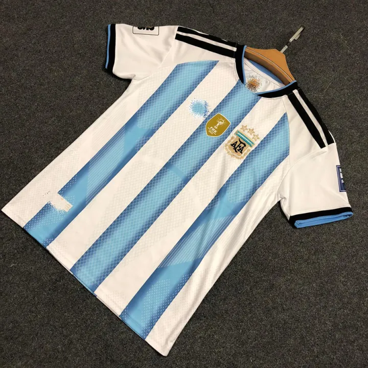 Argentina%20Home%202026%20World%20cup%20Half%20Sleeve%20premium%20National%20Team%20Football%20Jersey%20(Logo%20Embroidery)%20-%20Image%203