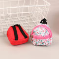 【Pre-order】 1PC Mini Backpack Keychain Cute Zipper Schoolbag Keyring For Girls Purse Pendant Fashion Doll Bag Accessorie Children Gifts.