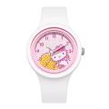 Sanrio Kuromi Watch for Kids Girls High-quality Silicone Strap Round Dial Stundet Watches Melody/Hello Kitty Watch. 