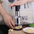 Multifunctional Garlic Crusher Onion Chopper Manual Garlic Press Machine Garlic Squeezer Fruit Vegetable Chopper Kitchen Tool 1Pcs.