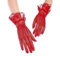 Full Finger hand Gloves Net hand Gloves 1pair for women and girs.