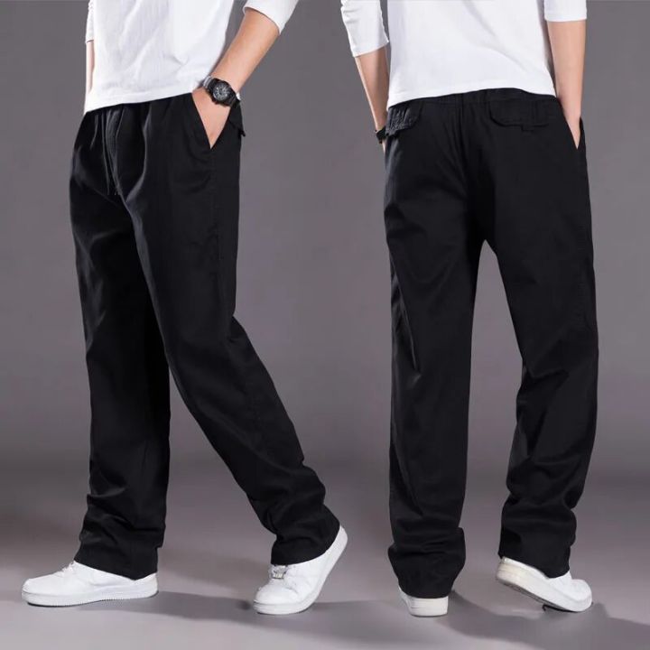 Men's%20Cargo%20Pants%20Summer%20Spring%20Cotton%20Work%20Wear%20New%20In%20Large%20Size%206XL%20Casual%20Climbing%20Joggers%20Sweatpants%20Hombre%20Autumn%20Trousers%20-%20Image%203