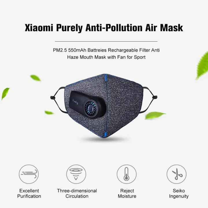 Xiaomi%20Purely%20Anti-Pollution%20Air%20Mask%20with%20PM2.5%20550mAh%20Battreies%20Rechargeable%20Filter%20Anti%20Haze%20Mouth%20Mask%20with%20Fan%20for%20Sport%20-%20Image%203