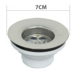 Kitchen Sink Small Drain Round Plug Hole - 7 CM. 