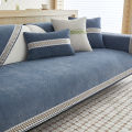 Chenille sofa cushion, four-season universal backrest towel, non-slip simple sofa cover, all-inclusive high-quality cushion. 