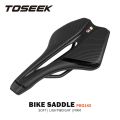 TOSEEK Racing Bicycle Saddle Training Grade Man Road Tt TimeTrial Triathlon Bike Lightweight Cushion Seat.