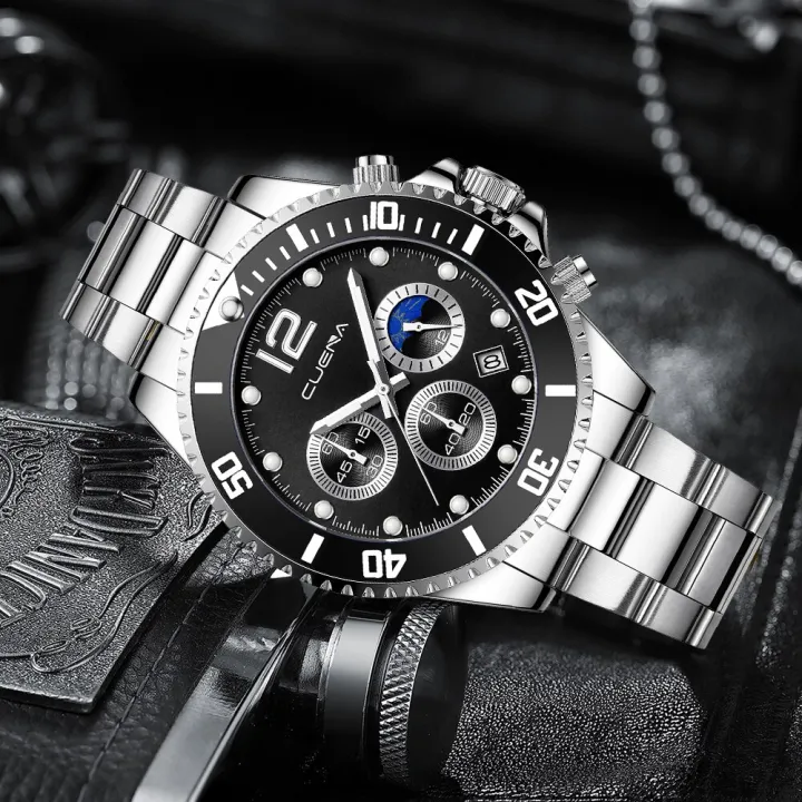 CUENA%20Men's%20Watch%20Top%20Brand%20Luxury%20Stainless%20Steel%20Casual%20Quartz%20Watch%20Men's%20Sports%20Waterproof%20Clock%20-%20Image%204