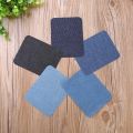 Jeans Patches Repair Elbow Knee Iron On Denim Patches For clothes stickers Clothing Sewing Craft DIY Accessories Elbow Patches. 