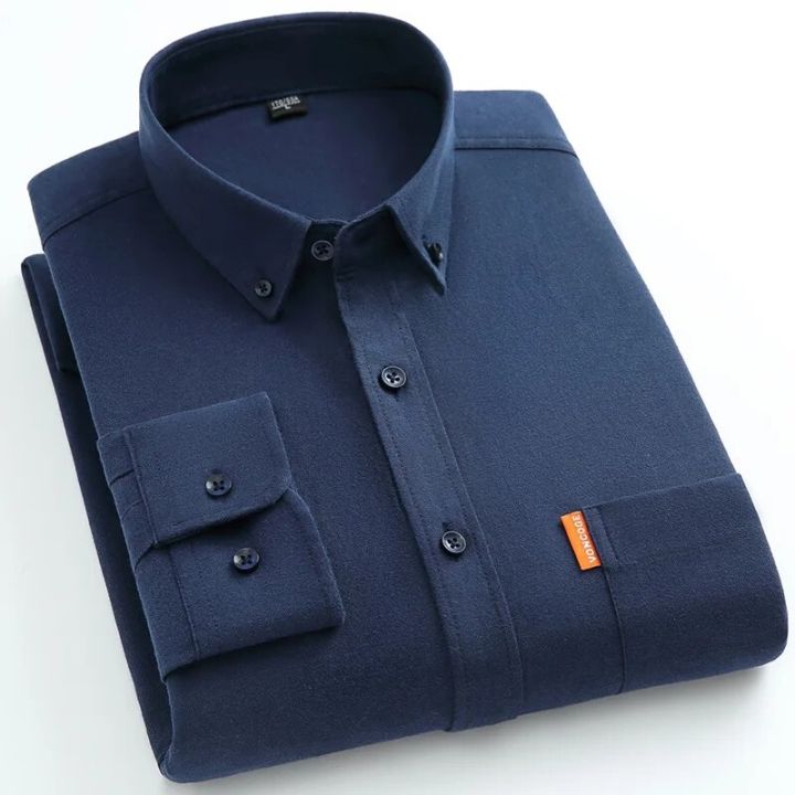 Casual%20men%20shirt%20long%20sleeve%20white%20Solid%20Color%20Pocket%20Male%20Social%20Formal%20Men%20Shirt%20Long%20Sleeve%20Slim%20Fit%20Cotton%20Button%20Up%20Shirt%20-%20Image%202
