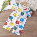 2021 Newborn Baby Onesie Summer Short Sleeve Infantil Bodysuits Baby Boys And Girls Clothes Cotton Cartoon Jumpsuit. 