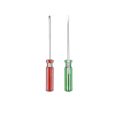 2 pcs Screwdriver Flat and Star mini. 