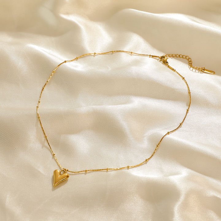 EILIECK%20316L%20Stainless%20Steel%20Gold%20Color%20Heart%20Love%20Necklace%20Earrings%20Trendy%20For%20Women%20New%20Party%20Gift%20Waterproof%20Jewelry%20Set%20-%20Image%203