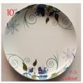 10" Sharif Melamine Coupe Plate - 1 pics. 
