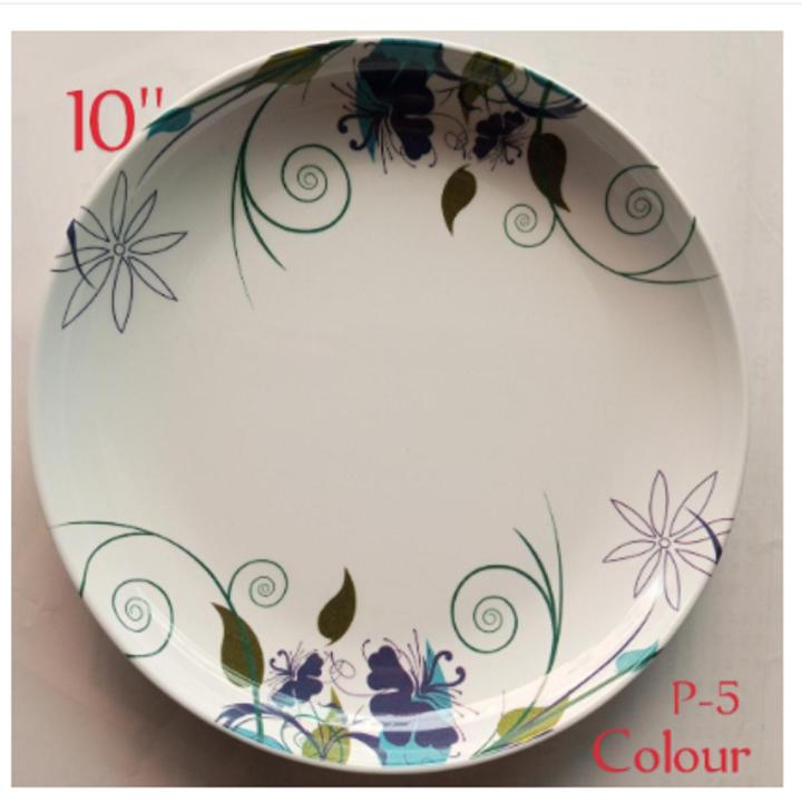 10" Sharif Melamine Coupe Plate - 1 pics
