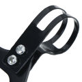 Adjustable black bicycle bike disc brake bracket frame adaptor mounting holder. 