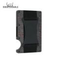 Forged Carbon Fiber Minimalist Slim Smart Wallets For Men Cashback Credit Card Holder Luxury Aluminium Wallet Rfid Money Clip.