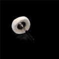10PCS 25MM Wool Felt Polishing Buffing Drill Grinder Wheel Brushes With Handle.